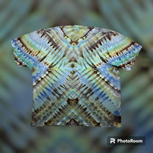 Load image into Gallery viewer, Adult 2XL Tshirt,  prism tie dye design
