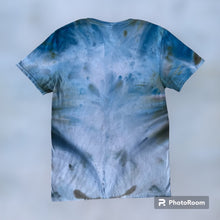 Load image into Gallery viewer, Adult Medium Tshirt, mandala gravity tie dye
