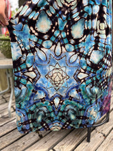 Load image into Gallery viewer, Ladies XL dress, reverse mandala tie dye
