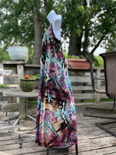 Load image into Gallery viewer, Ladies XL dress, reverse mandala tie dye
