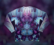 Load image into Gallery viewer, Adult 2XL crew neck sweatshirt, mandala tie dye
