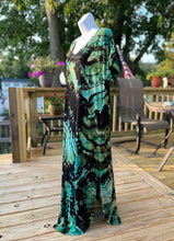 Load image into Gallery viewer, Ladies large dress, reverse geode tie dye
