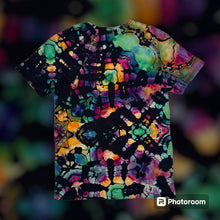 Load image into Gallery viewer, Adult Medium Tshirt,  reverse tie dye design
