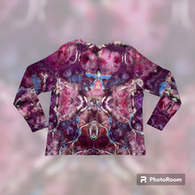 Load image into Gallery viewer, Ladies XXL Tshirt, mandala/ geode tie dye
