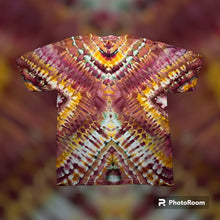 Load image into Gallery viewer, Adult Large Tshirt, prism tie dye
