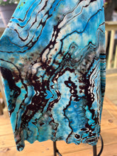 Load image into Gallery viewer, Ladies XL swing dress, reverse geode tie dye
