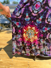 Load image into Gallery viewer, Ladies XL dress, reverse mandala tie dye
