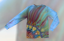 Load image into Gallery viewer, Adult Medium long sleeve Tshirt, mandala gravity design
