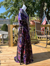 Load image into Gallery viewer, Ladies Medium dress, reverse geode tie dye
