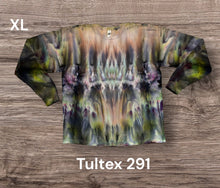 Load image into Gallery viewer, XL long sleeve Tshirt, tie dye design
