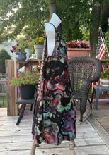 Load image into Gallery viewer, Ladies Medium dress, reverse tie dye
