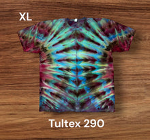 Load image into Gallery viewer, XL Tshirt, tie dye design
