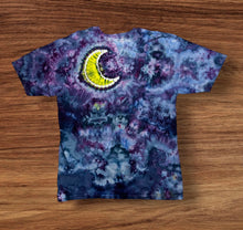 Load image into Gallery viewer, Adult XL Tshirt, pumpkin and moon tie dye
