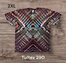 Load image into Gallery viewer, 2XL Tshirt, prism tie dye
