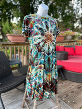 Load image into Gallery viewer, Ladies Small dress, mandala tie dye
