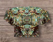 Load image into Gallery viewer, 2XL long sleeve Tshirt, mandala tie dye
