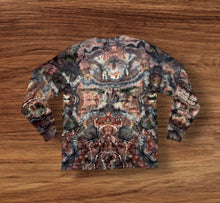 Load image into Gallery viewer, Large long sleeve, mandala tie dye
