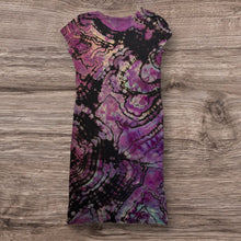 Load image into Gallery viewer, Ladies XXL dress, reverse geode tie dye
