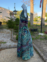 Load image into Gallery viewer, Ladies large dress, geode tie dye
