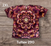 Load image into Gallery viewer, 2XL Tshirt, mandala tie dye
