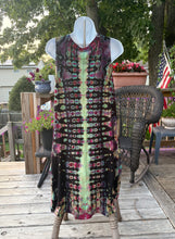 Load image into Gallery viewer, Ladies Medium dress, reverse tie dye
