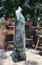 Load image into Gallery viewer, Ladies large dress,  geode tie dye
