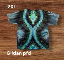 Load image into Gallery viewer, Adult 2XL Tshirt, tie dye design
