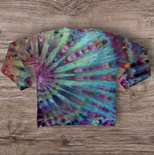 Load image into Gallery viewer, 3XL crew neck sweatshirt, sunburst tie dye
