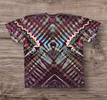 Load image into Gallery viewer, 2XL Tshirt, prism tie dye
