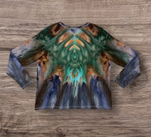 Load image into Gallery viewer, Ladies XXL Tshirt, tie dye design

