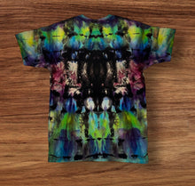 Load image into Gallery viewer, Medium Tshirt, reverse tie dye design
