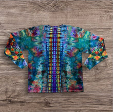 Load image into Gallery viewer, XL long sleeve Tshirt, mandala tie dye
