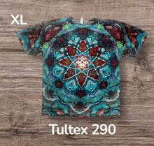 Load image into Gallery viewer, XL Tshirt, mandala tie dye
