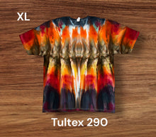 Load image into Gallery viewer, XL Tshirt, tie dye design
