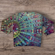Load image into Gallery viewer, 2XL crew neck sweatshirt, sunburst tie dye
