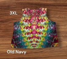 Load image into Gallery viewer, Ladies 3XL tank, tie dye design
