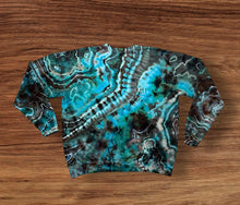 Load image into Gallery viewer, XL crew neck sweatshirt, geode tie dye
