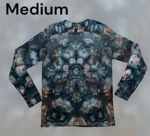 Load image into Gallery viewer, Adult Medium long sleeve, mandala tie dye
