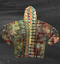 Load image into Gallery viewer, XL pullover hooded sweatshirt, mandala tie dye
