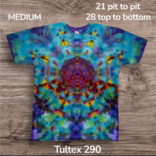 Load image into Gallery viewer, Medium Tshirt, tie dye design
