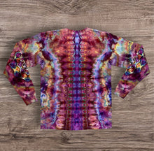 Load image into Gallery viewer, Medium long sleeve Tshirt,  mandala tie dye

