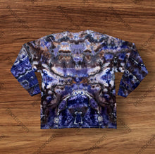 Load image into Gallery viewer, 2XL long sleeve tshirt, mandala tie dye
