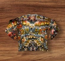 Load image into Gallery viewer, 2XL long sleeve tshirt, mandala tie dye
