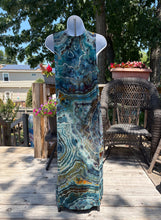 Load image into Gallery viewer, Ladies large dress,  geode tie dye
