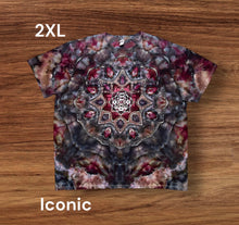 Load image into Gallery viewer, 2XL Tshirt, mandala tie dye
