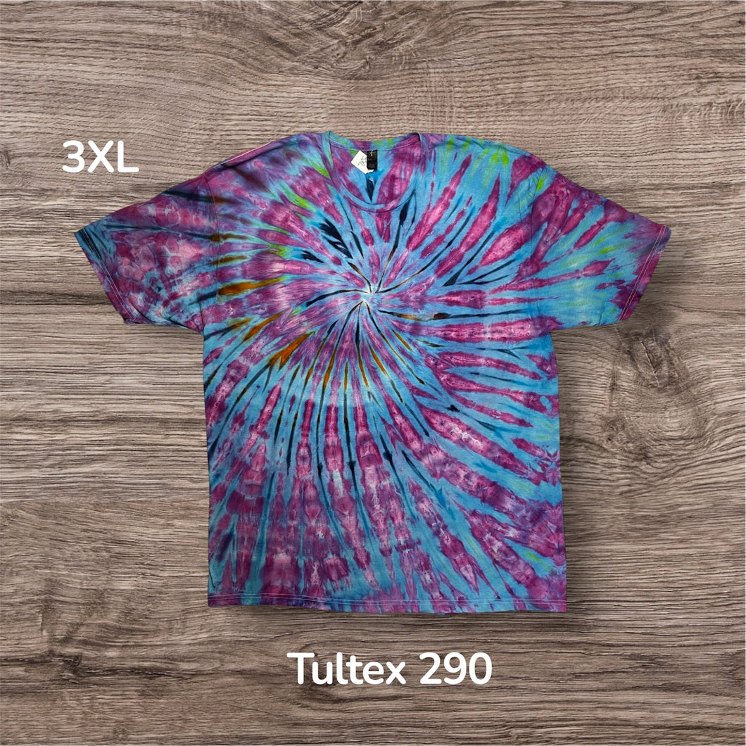 3XL Tshirt, tie dye design