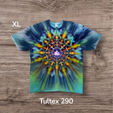 Load image into Gallery viewer, XL Tshirt, mandala tie dye
