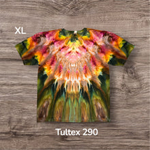 Load image into Gallery viewer, XL Tshirt, tie dye design
