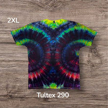 Load image into Gallery viewer, 2XL Tshirt, tie dye design
