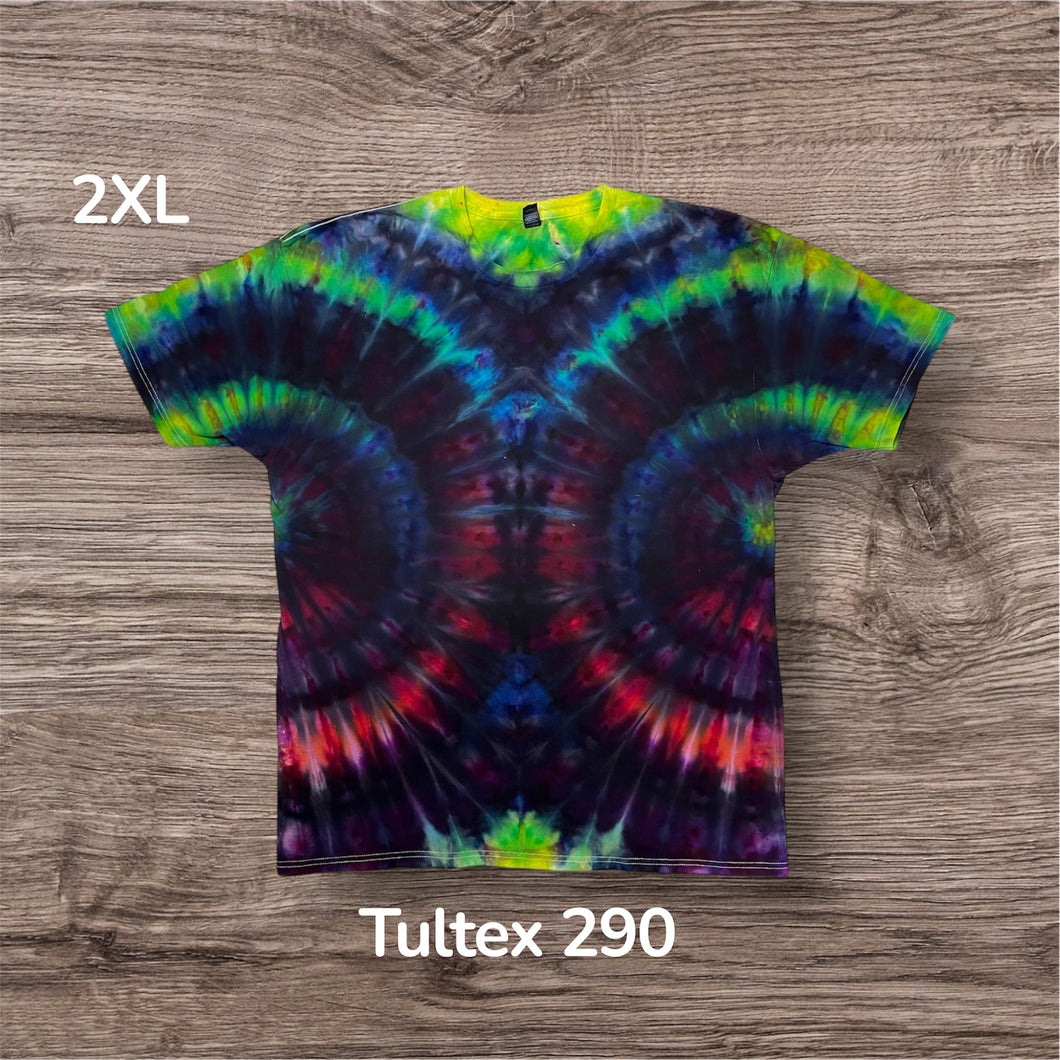 2XL Tshirt, tie dye design